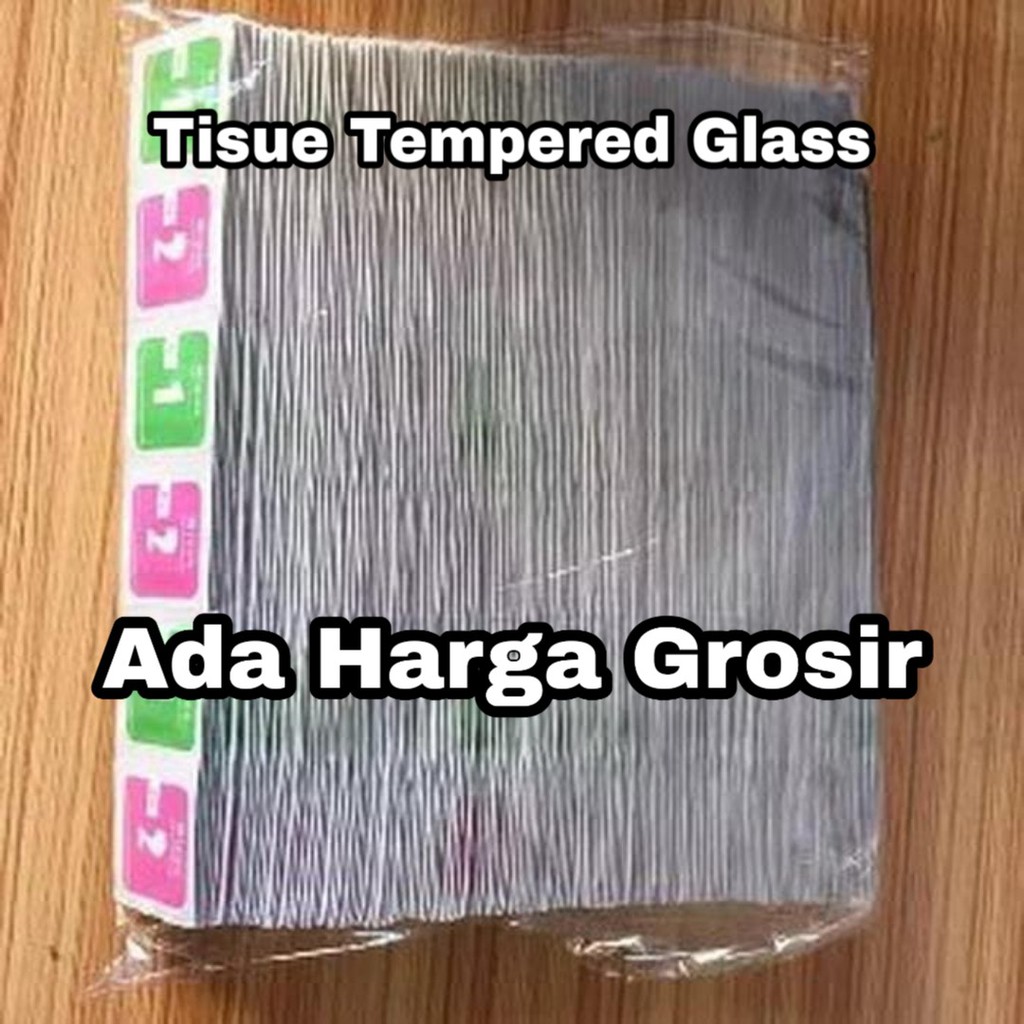 Tisue Tempered Glass Wet and Dry