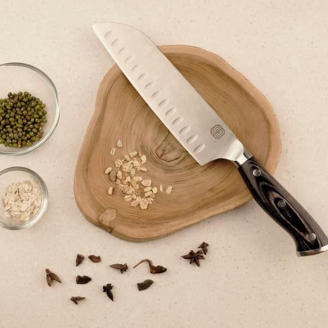 Debellin Messer Santoku Knife 7Inch