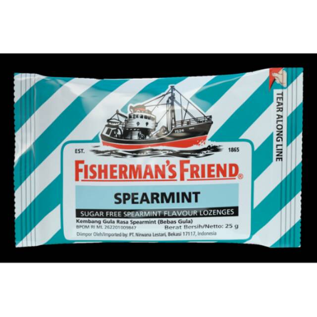 

FISHERMAN'S FRIEND SUGAR FREE SPEARMINT