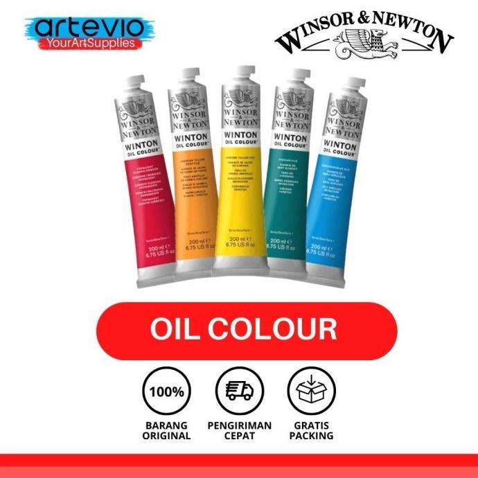 

Cat Lukis Minyak / Cat Minyak Winton Oil Colour 200Ml