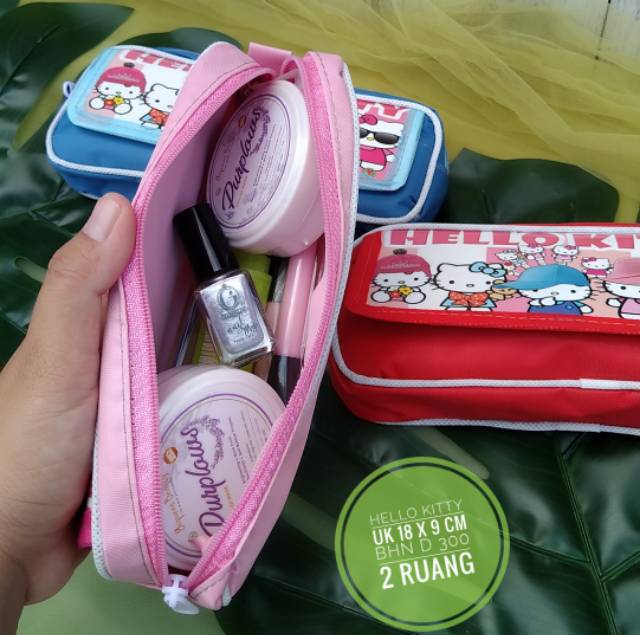 TEMPAT PENCIL MOTIF KARAKTER LUCU/PENCIL CASE/