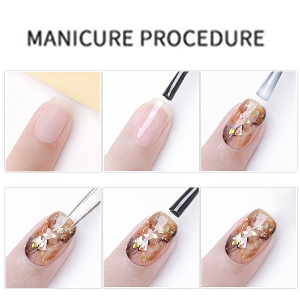 Agustinina Kuku Foil Manicure Efek Ajaib Emas Perak Sequin Manicure Irregular Aluminium Foil Paper