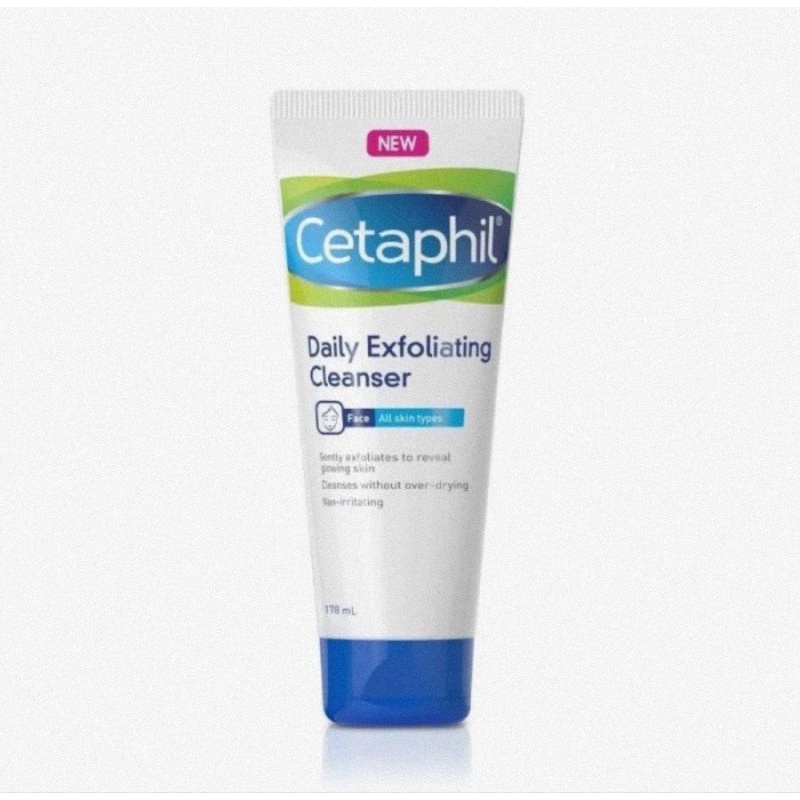 Cetaphil Daily Exfoliating Cleanser 178 ml - Pembersih Muka Untuk Eksfoliasi Kulit Wajah