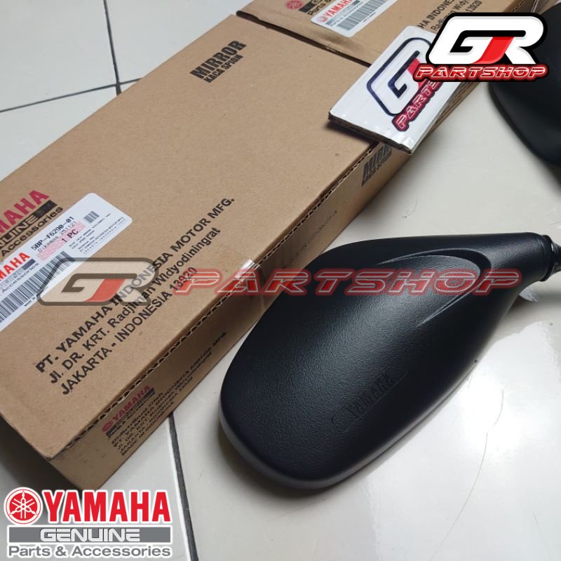 SPION SET RX KING NEW SCORPIO ORI YGP RX-KING RX-K RXK RX K REAR MIRROR ASSY KACA KIRI KANAN