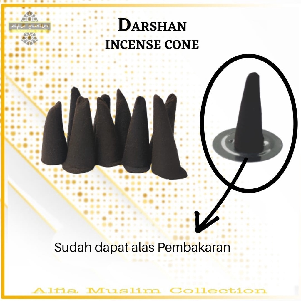 Buhur Kerucut/Dupa Kerucut/Dupa Wangi /Incense cone/DARSHAN INCENSE