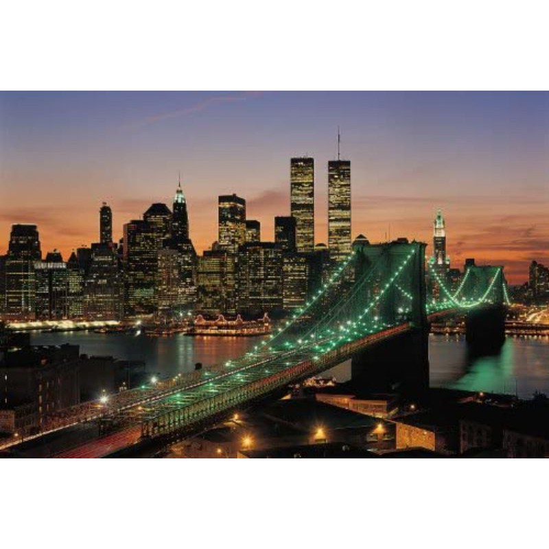 Puzzle Tomax 1000 pcs Glow In The Dark - New York USA Jigsaw Puzzle