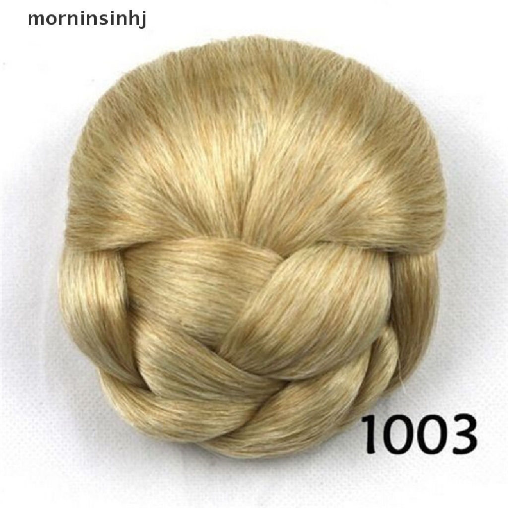 2017 Wig / Rambut Palsu Model Bun Chignon Messy Chignon Bahan Sintetis