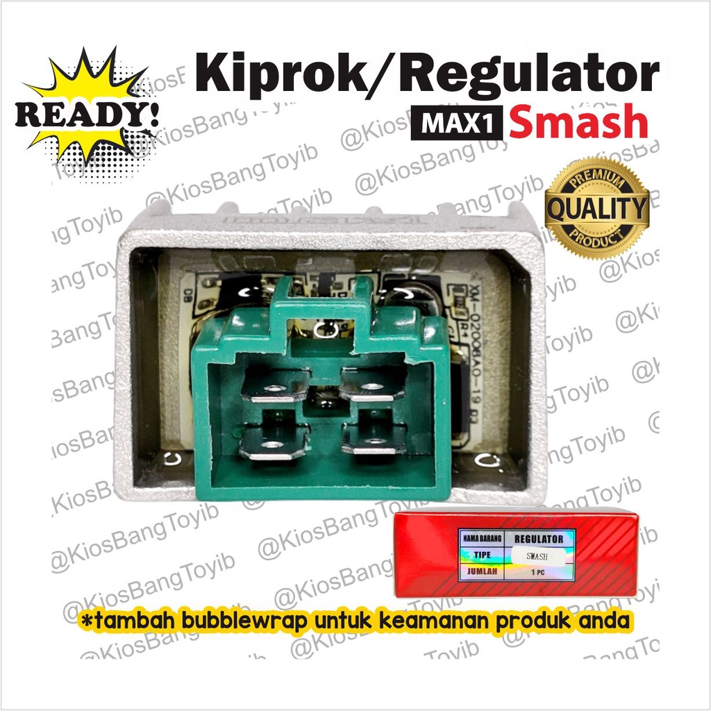 Kiprok / Regulator Smash Smash New Shogun Spin Satria FU (MAX1)