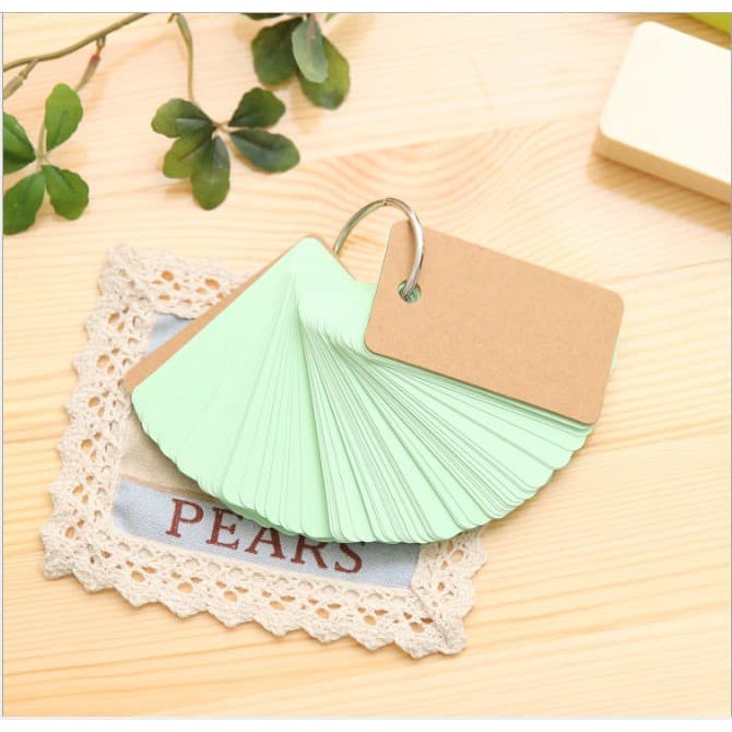 

Gantungan Notes Buku Catatan Kecil Kertas Note Mini Unik - KSY220 - Putih