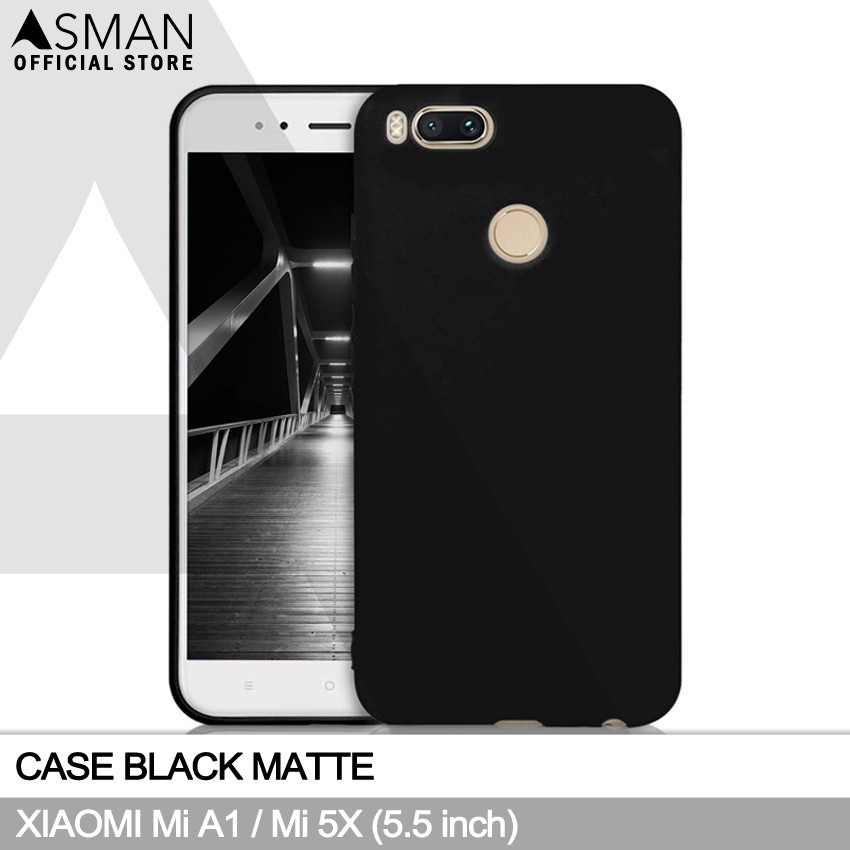 Ultraslim Xiaomi Mi A1 / Mi 5X (5.5&quot;) | Soft Case Black Matte - Black