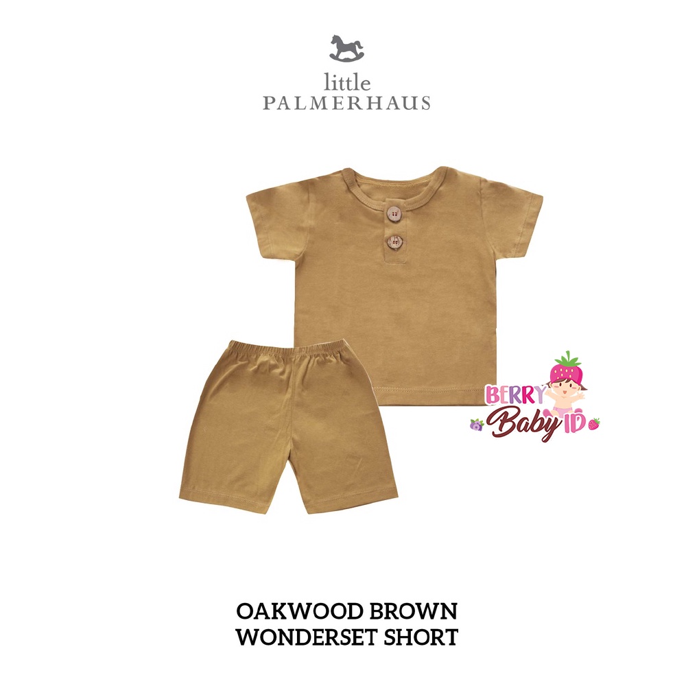 Little Palmerhaus Wonderset Kids Short Setelan Baju Celana Pendek Bayi Berry Mart