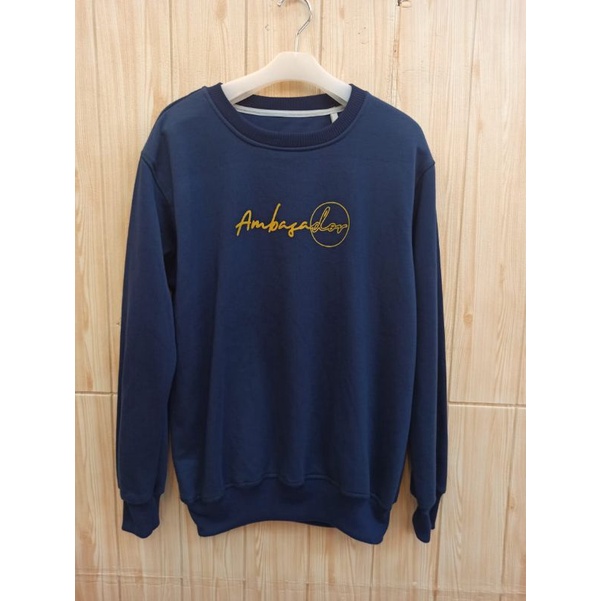 SWEATER NAVI DISTRO UNISEX