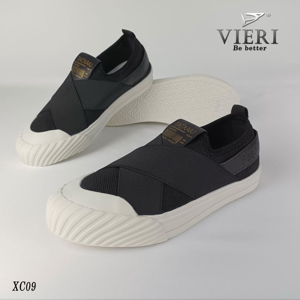 VIERI Sepatu Sneakers Wanita Import Sepatu Casual Warna Putih XP209-1