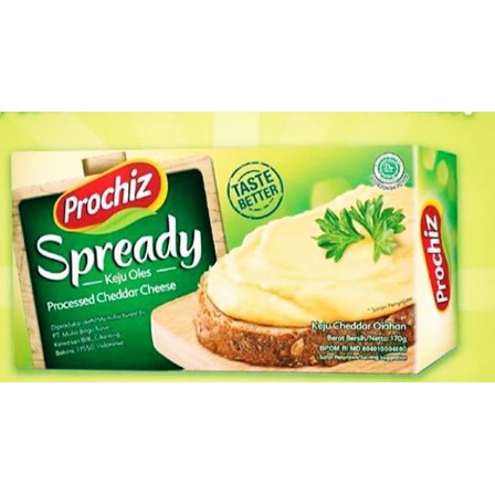 

Keju Prochiz Mozzarella Dan Spready 170Gr
