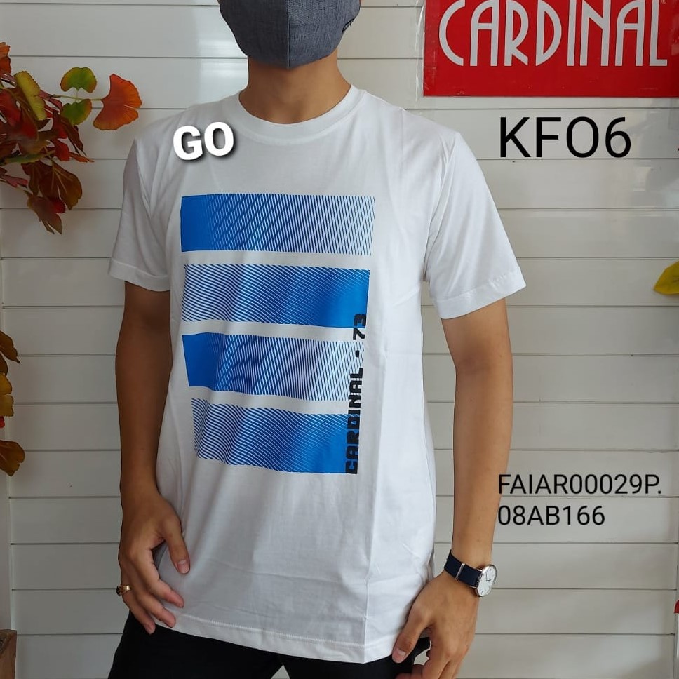 gof KFO CARDINAL FORMAL TSHIRT Pakaian Pria Atasan Kaos T-shirt Oblong Casual Original Lengan Pendek