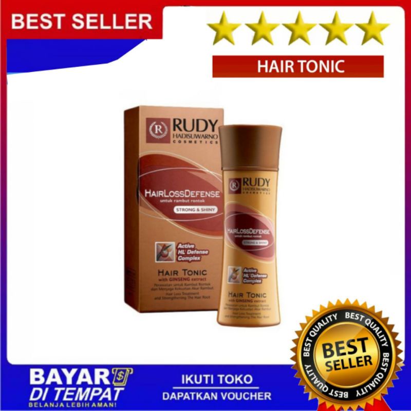Rudy Hadisuwarno Hair Loss Defense Hair Tonic Ginseng