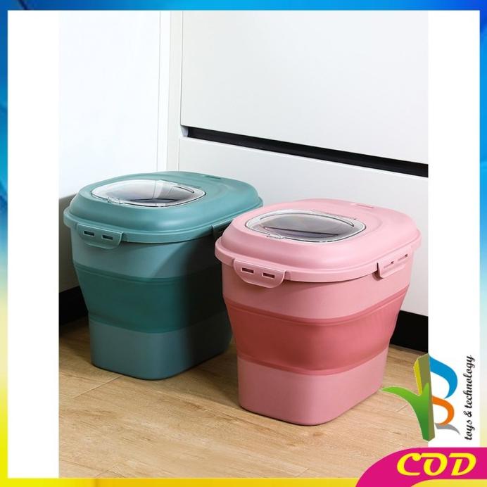 

RB-C203 DISPENSER BERAS 12KG RICE BOX TEMPAT PENYIMPANAN BERAS OTOMATI