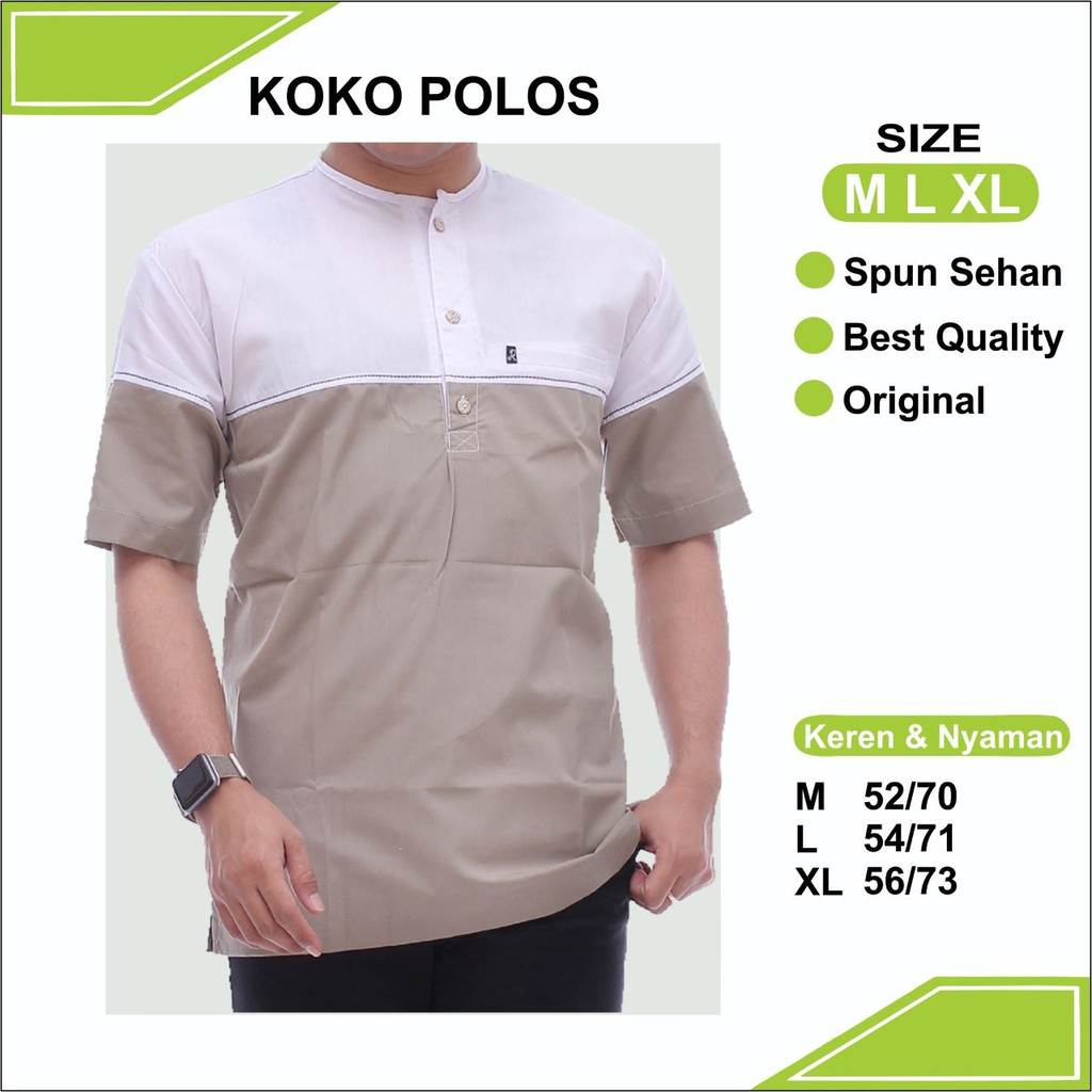 baju koko syubbanul muslimin koko azzahir koko sopal koko pendek