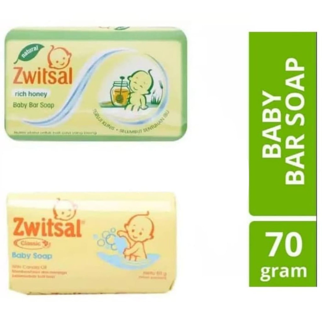 Zwitsal Baby Bar Soap 70gr