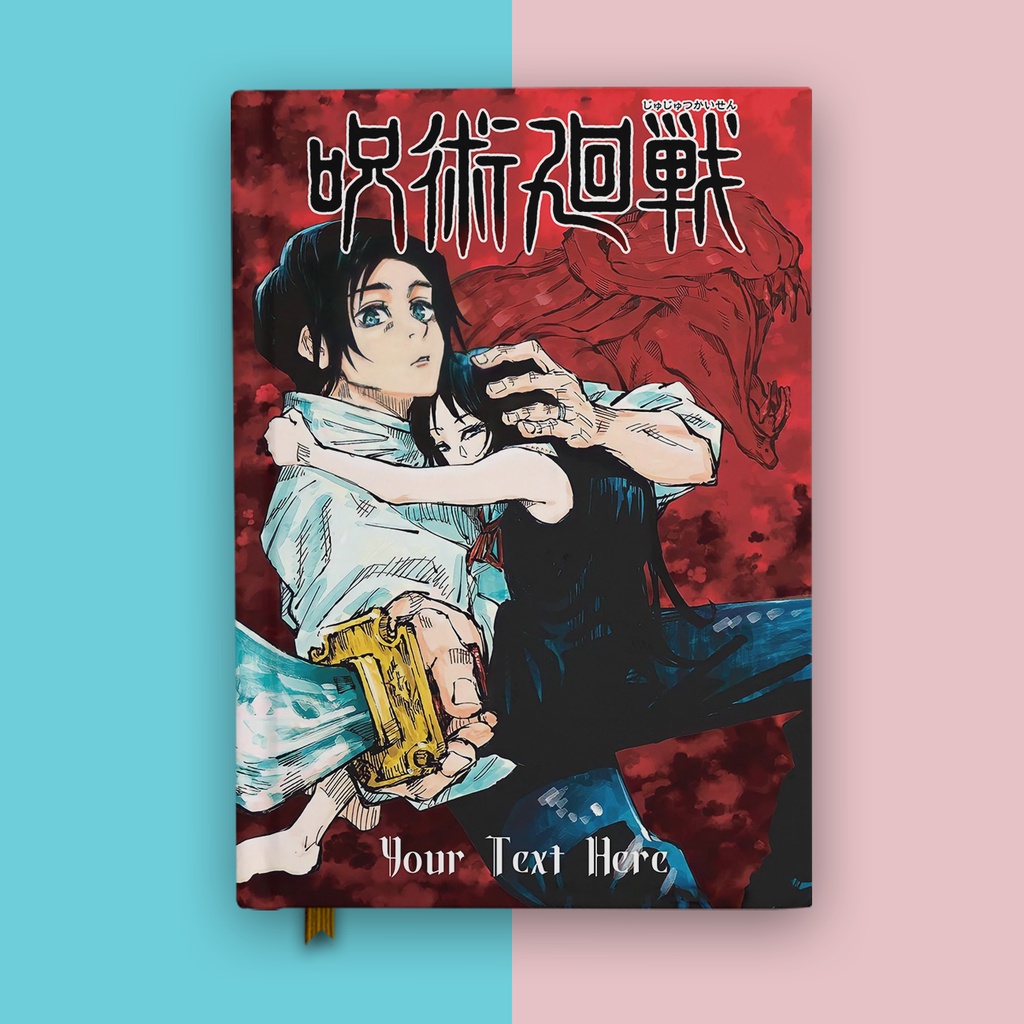 

Buku Catatan Notebook Anime Jujutsu Kaisen 0 Yuka Okkutsu Custom Jurnal Agenda Diary Hardcover Aesthetic A6 A5
