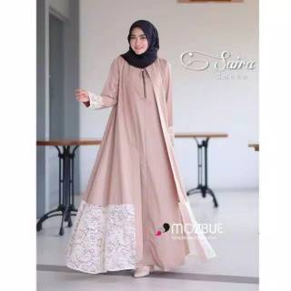 wolfis MARIAM SYARI ukuran XL GAMIS  SET JILBAB GAMIS  JUMBO  