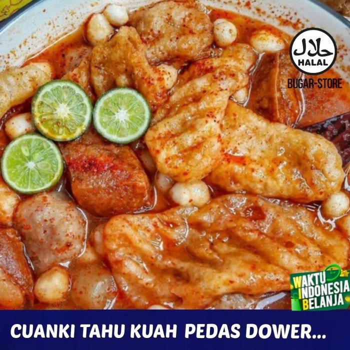 

Instant-Camilan- Baso Aci Cuanki Kuah Tahu Kering Pedas Khas Garut -Camilan-Instant.