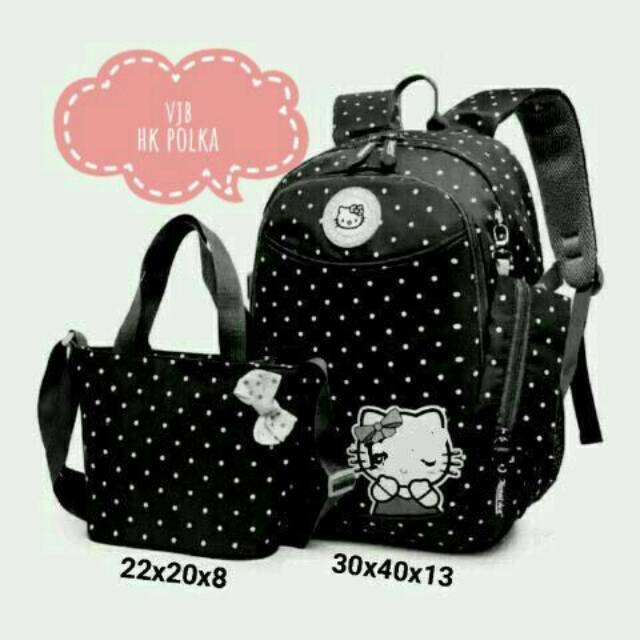 Tas ransel wanita hello kity tas sekolah