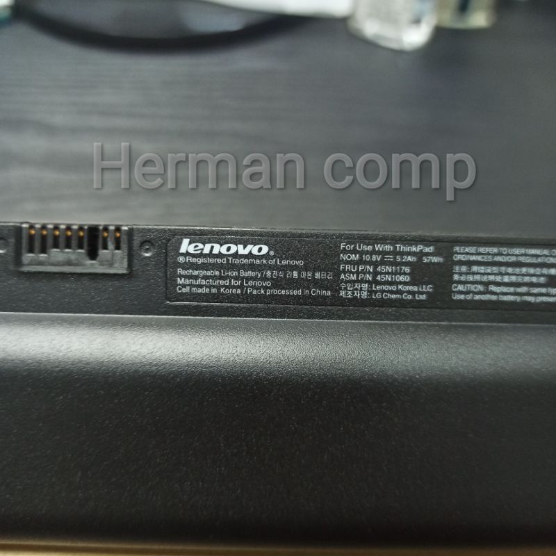 Original Baterai Lenovo ThinkPad X121E X130E X131E 84+