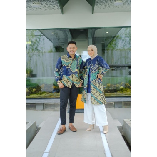 Batik Couple Batik Couple Modern Terbaru Atasan Kantor Seragam Batik Kerja Kantor