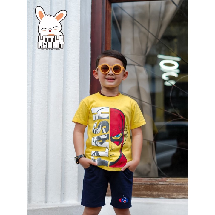 Kaos Tshirt superhero by little rabbit | DUO KRUCILS