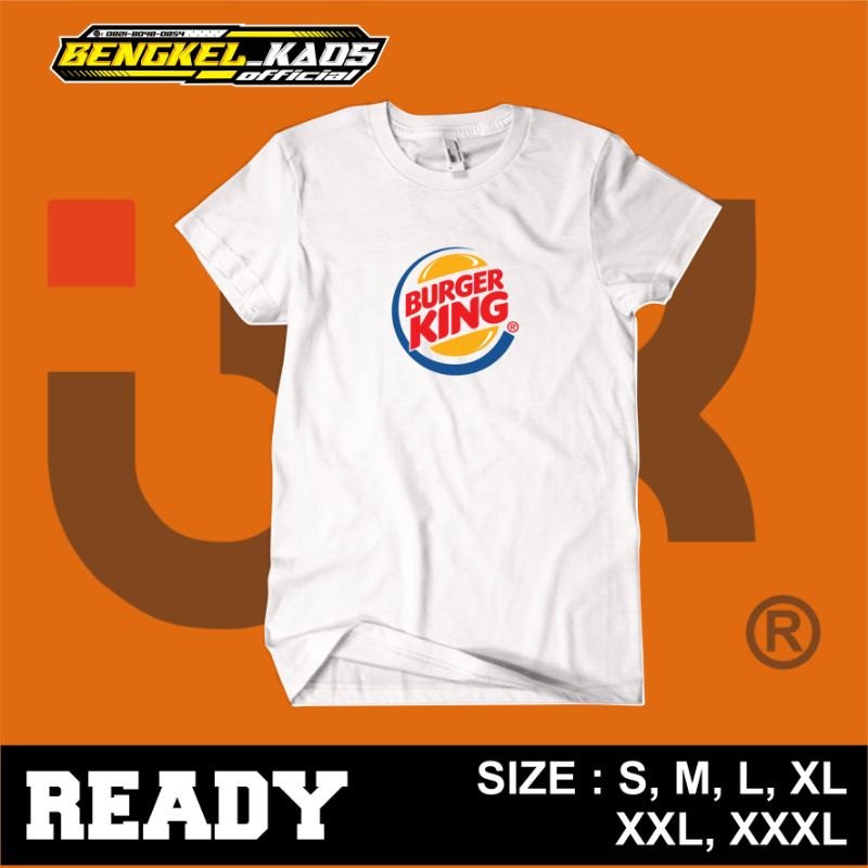 Kaos T-shirt Burger King Old