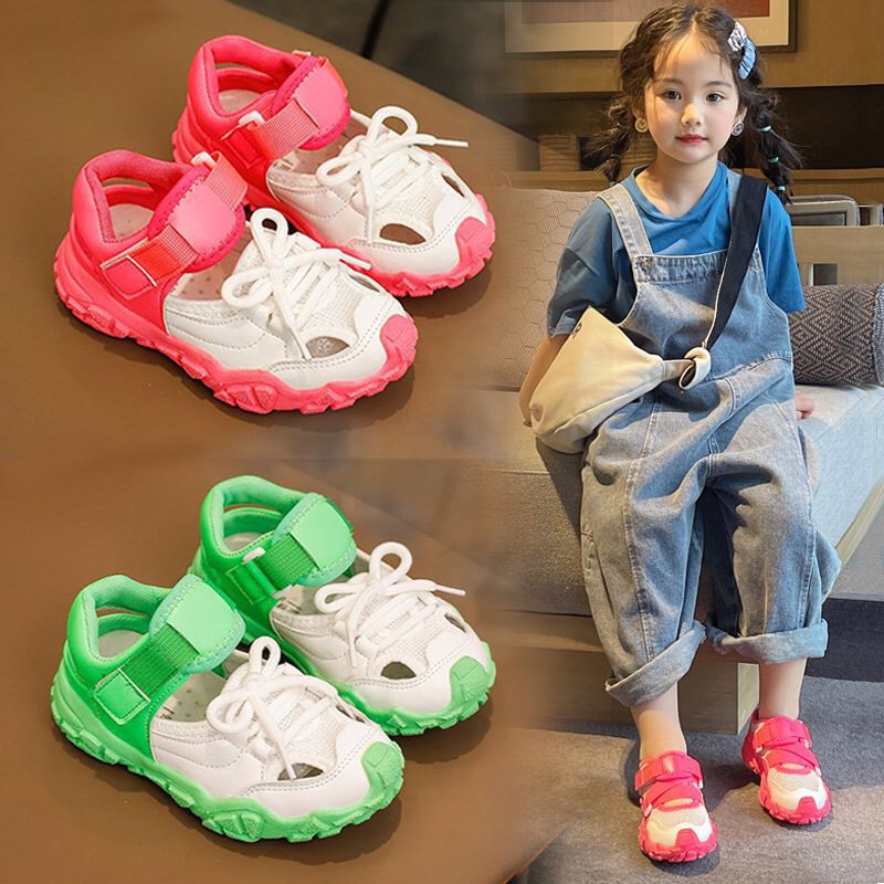 (LOLI-JKT) SP-STB HIJAU DAN PUTIH SEPATU IMPORT ANAK  UNISEX WARNA TERANG 21-37