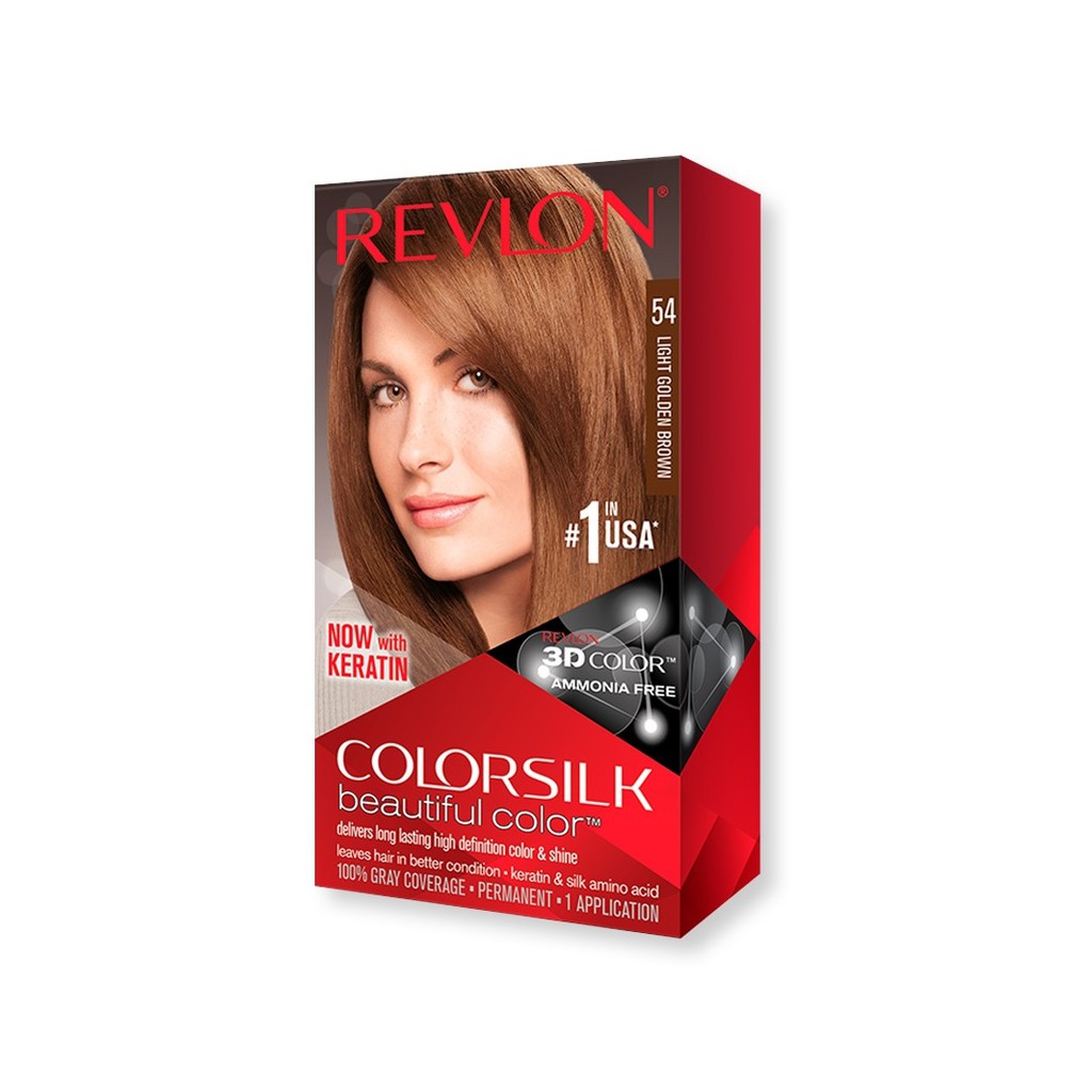 Revlon Colorsilk Beautiful Color - No.54. Light Golden Brown