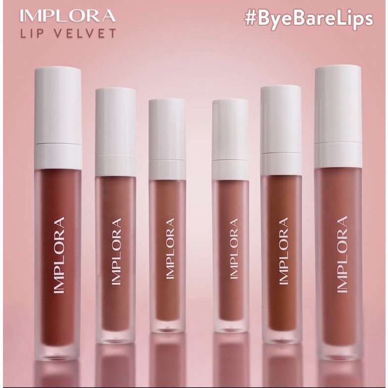 IMPLORA Lip Velvet Fearless Serenity Honest Attractive Extrovert Naive