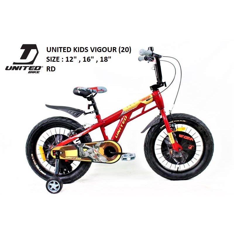 SEPEDA BMX 16" UNITED VIGOUR