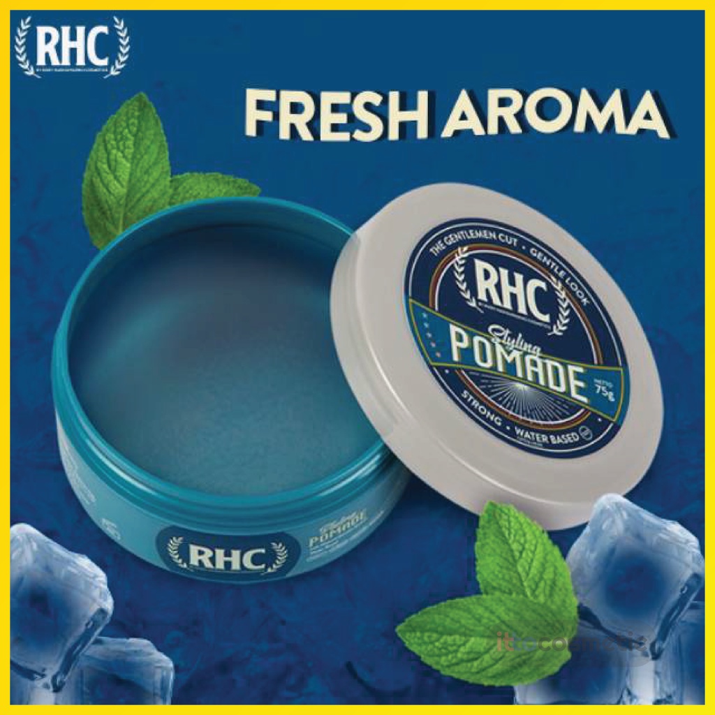 RUDY HADISUWARNO Styling Pomade With Natural Keratin System Water Based 75 GR | RHC Pomade