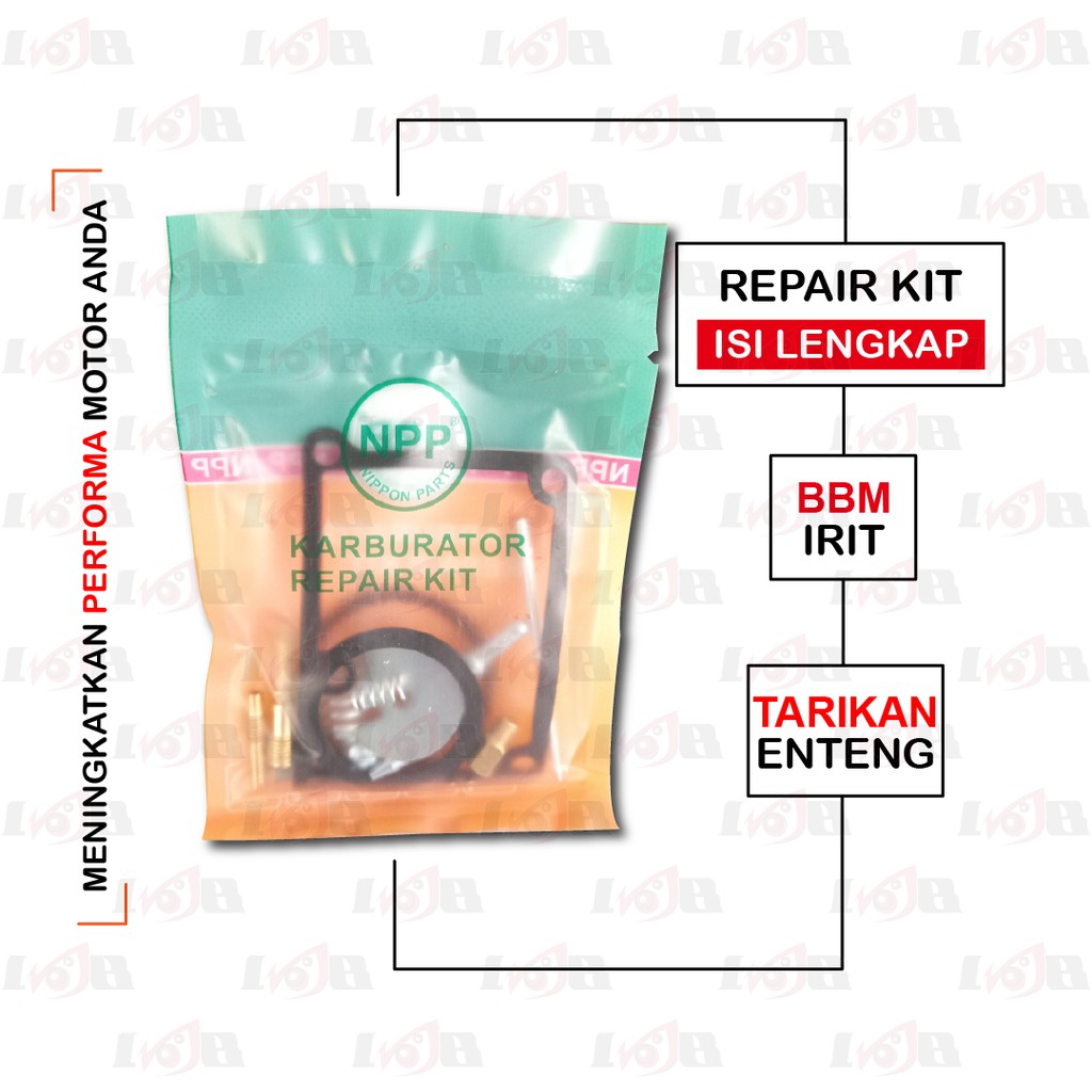 NPP RepairKit Karburator Rx king Parkit Carbu Carburator set Daleman Karbu