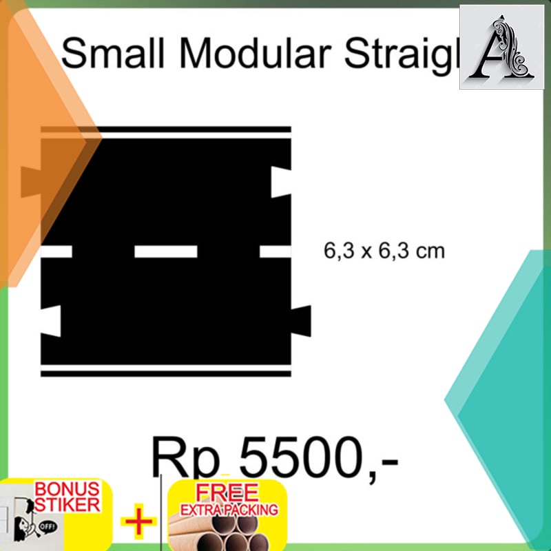 

Grosir Track Roads Car Diecast Diorama Small Straight Modul