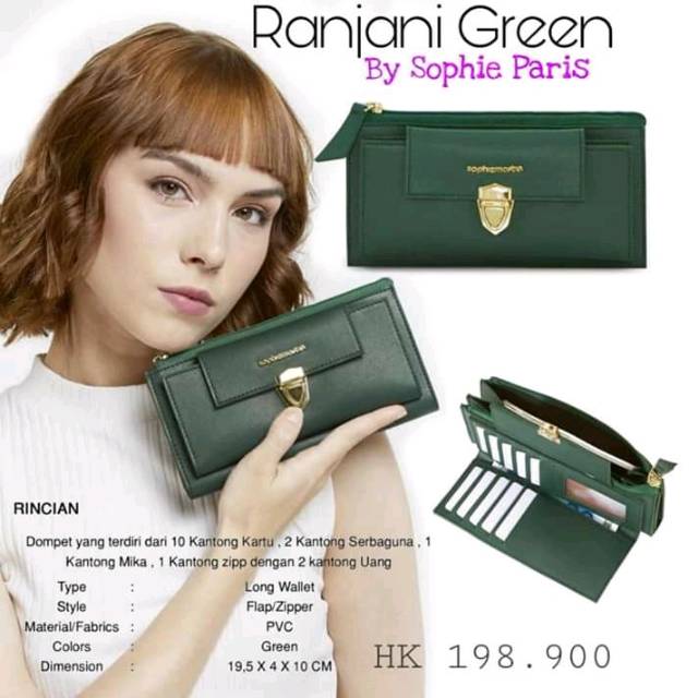 Dompet ranjani green