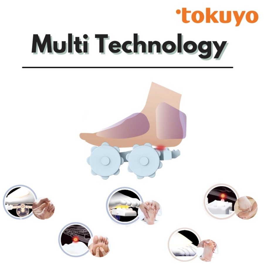 TOKUYO Foot &amp; Boot Massager TF-656 - Alat Mesin Pijat Betis Kaki Elektrik