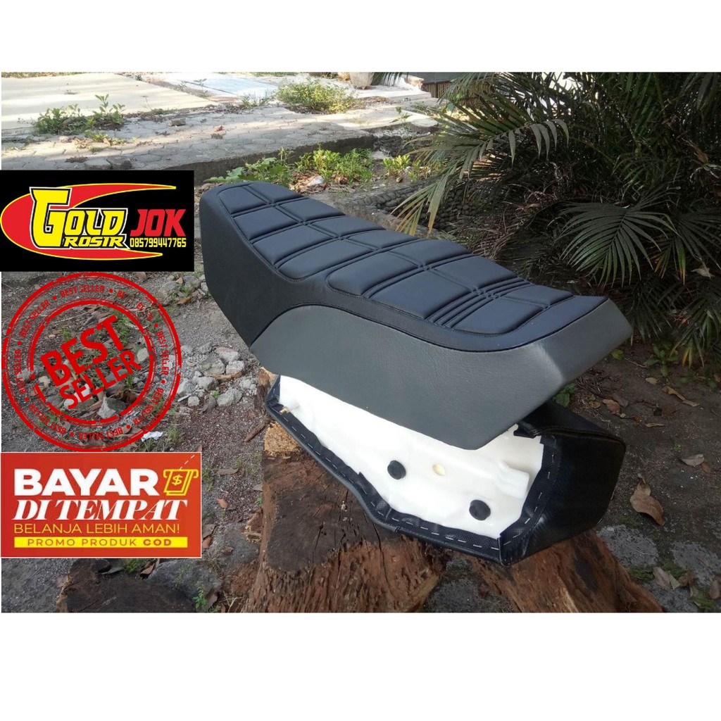 JOK RX KING KUPAT TAHU TEBAL STANDAR VARIASI ABU ABU