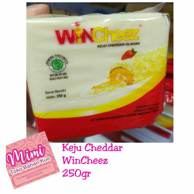 

WINCheez Keju Cheddar Cheese 250gr