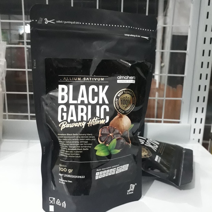 

Almahera Black Garlic Bawang Hitam Putih 100 gram 100 gr
