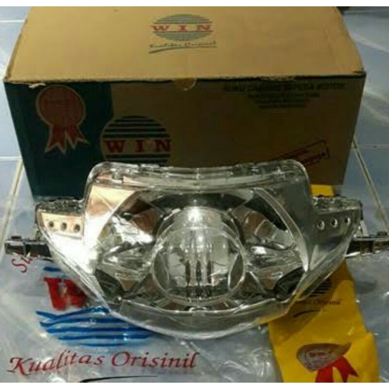 HEADLAMP SUPRA X 125 / REFLEKTOR SUPRA X 125 / LAMPU DEPAN SUPRA X 125 / SUPRA X 125 LAMA / KARBU / REFLEKTOR