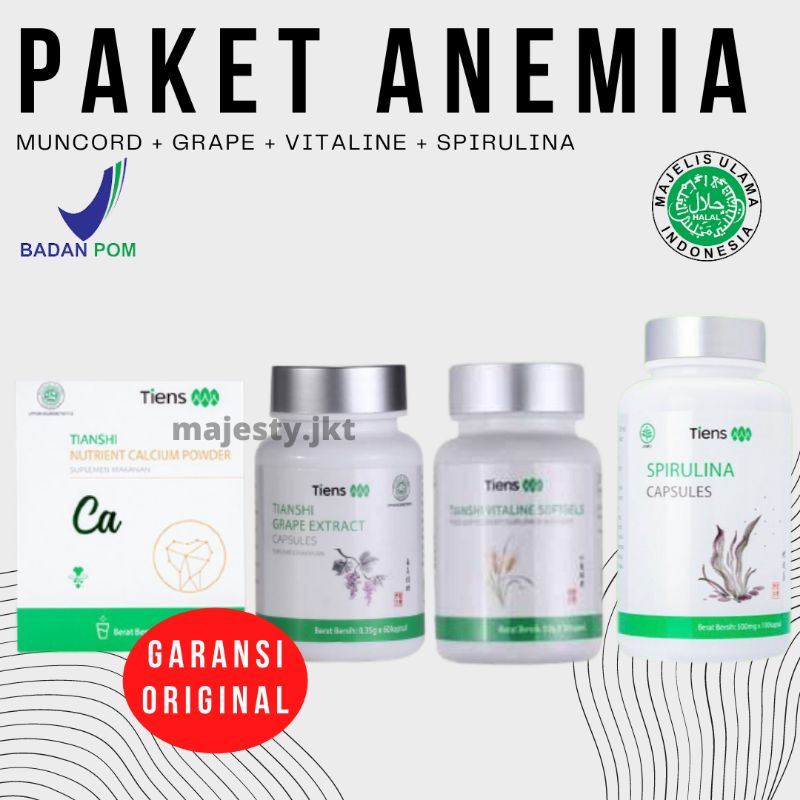 Suplemen Anemia Kekurangan Darah || Obat Herbal Anemia