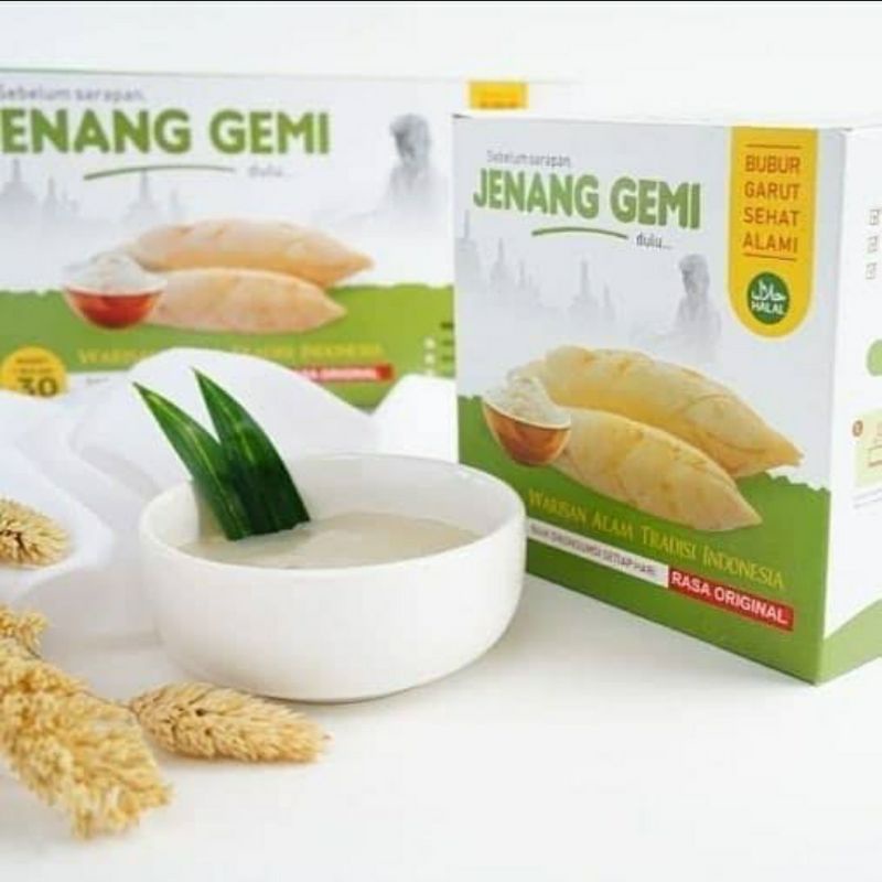 Jenang Gemi 15 sachet Obat Herbal Asam Lambung Maag Umbi Garut-3