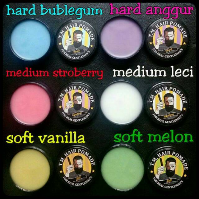 (12 PCS) T.M Hair Pomade 50gr