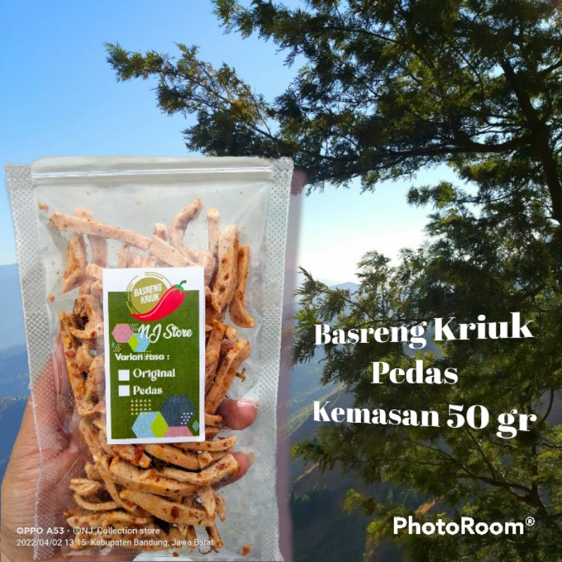 

Basreng Kriuk Pedas kemasan 50 gr Home Made