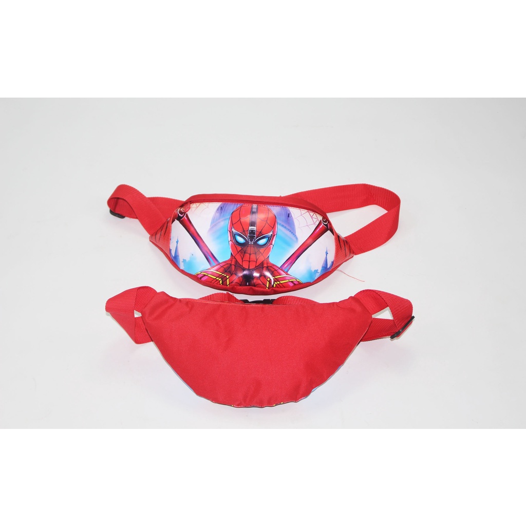 Tas Pinggang Anak Laki-Laki Dan Wanita / Waistbag Anak / Tas Selempang Anak Karakter Kartun superman