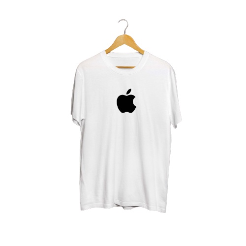 Kaos Distro Murah Logo Apple bahan halus combed kaos aple